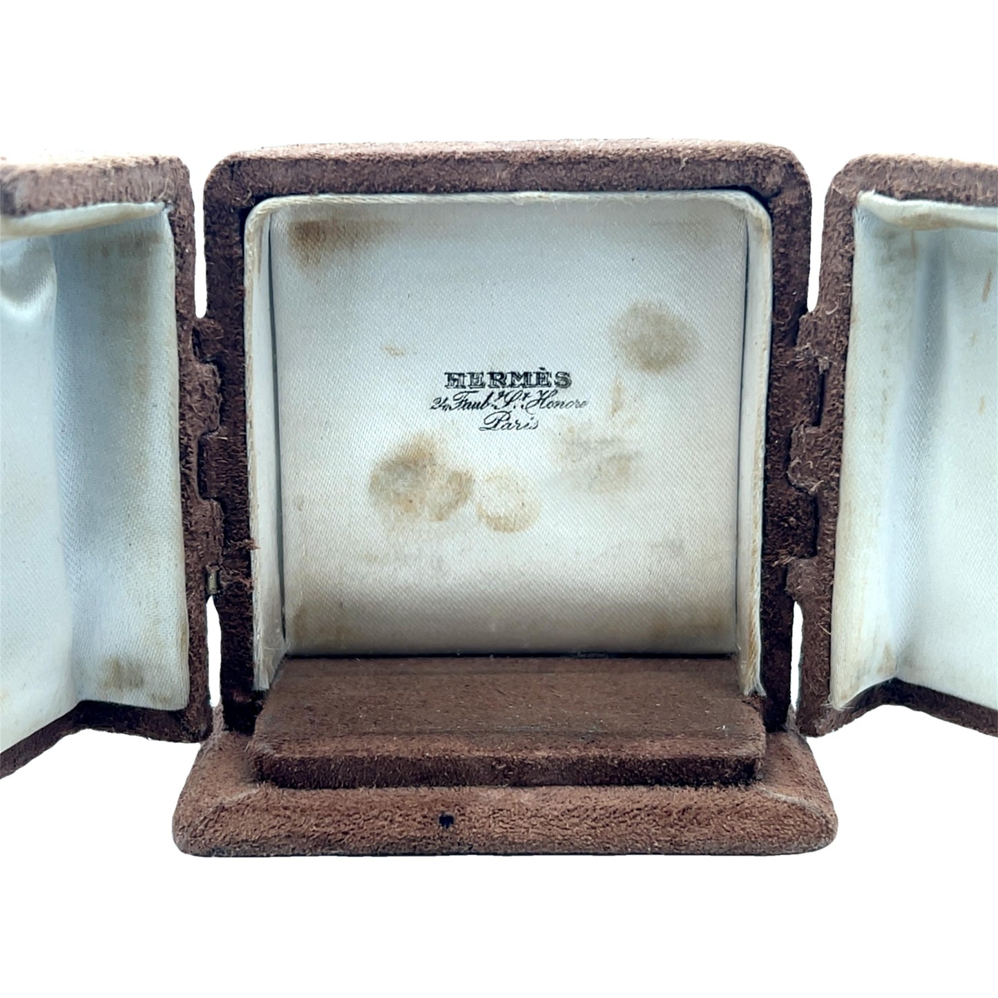 Hermes Paris Travel Clock w/ Alarm in the Original Hermes Case
