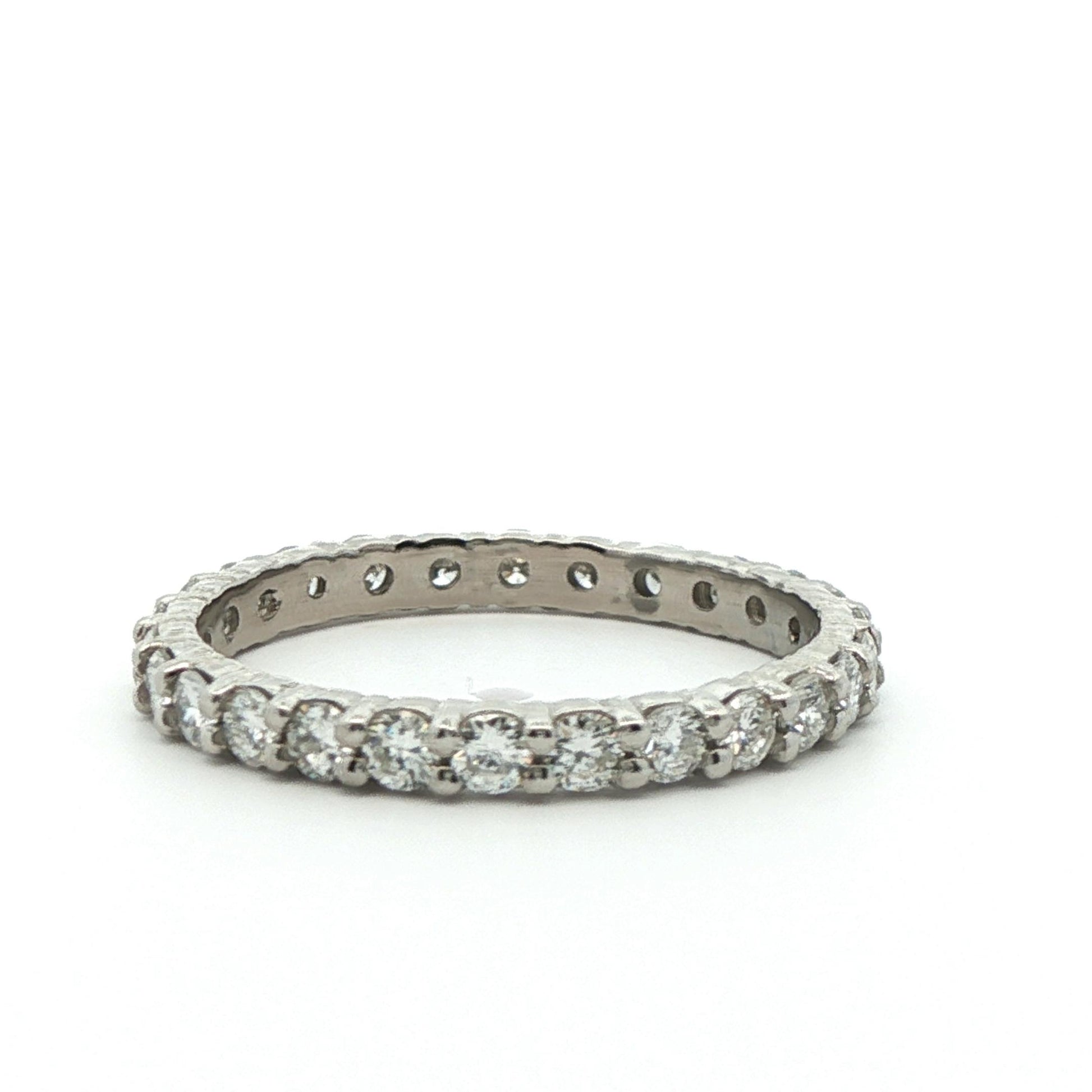 Platinum Diamond Eternity Band