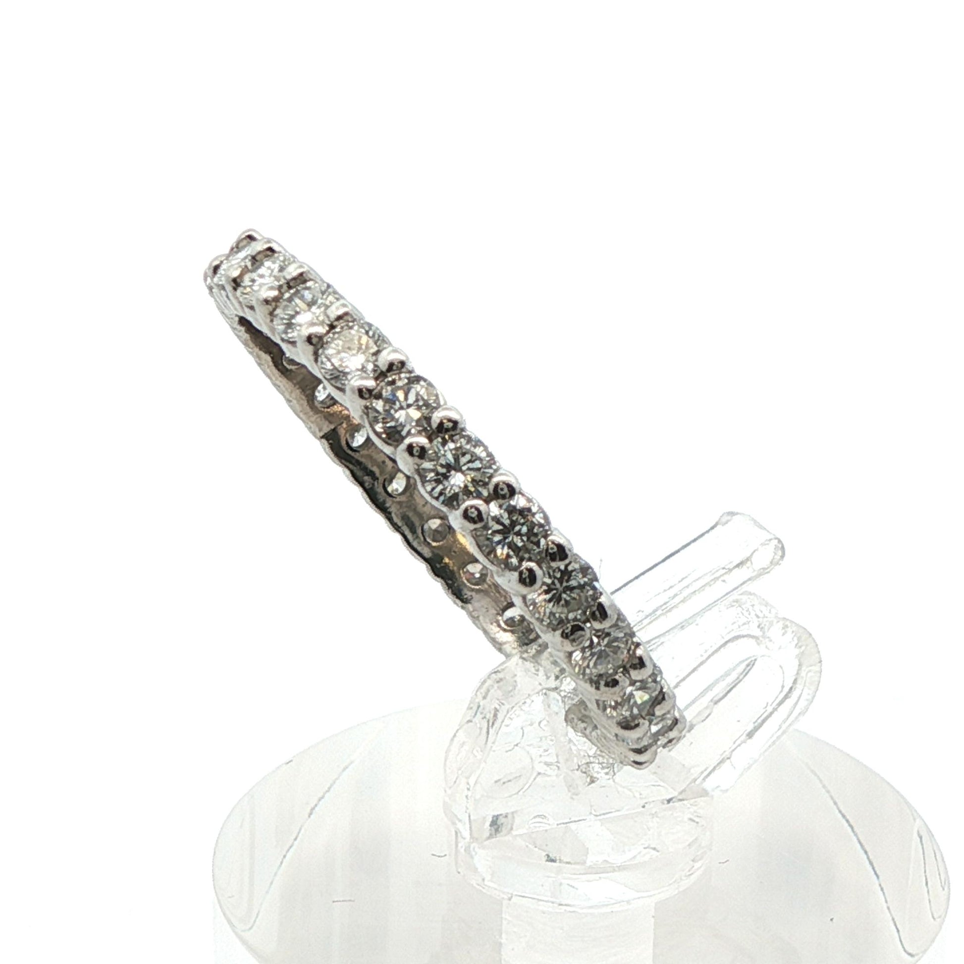 Platinum Diamond Eternity Band