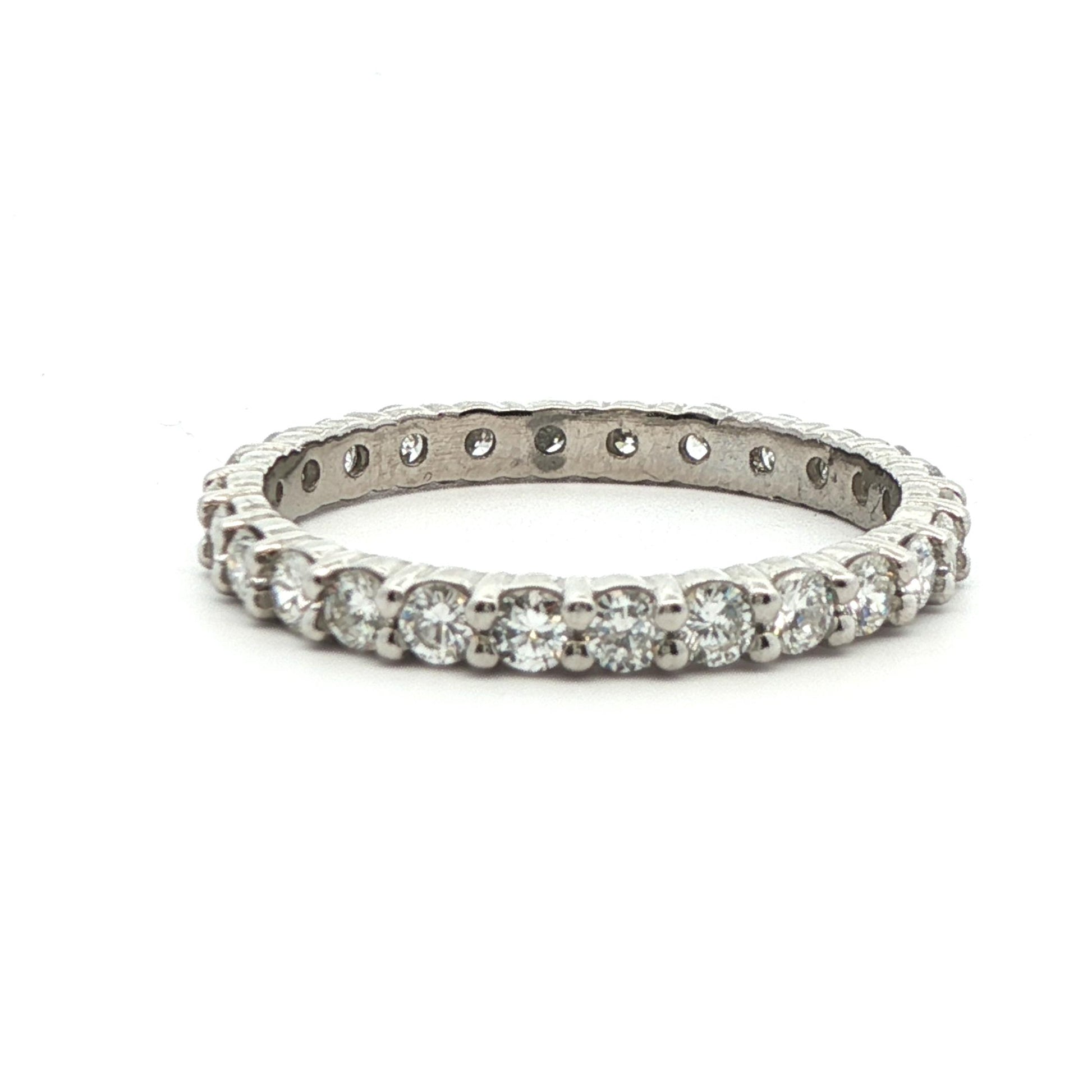 Platinum Diamond Eternity Band