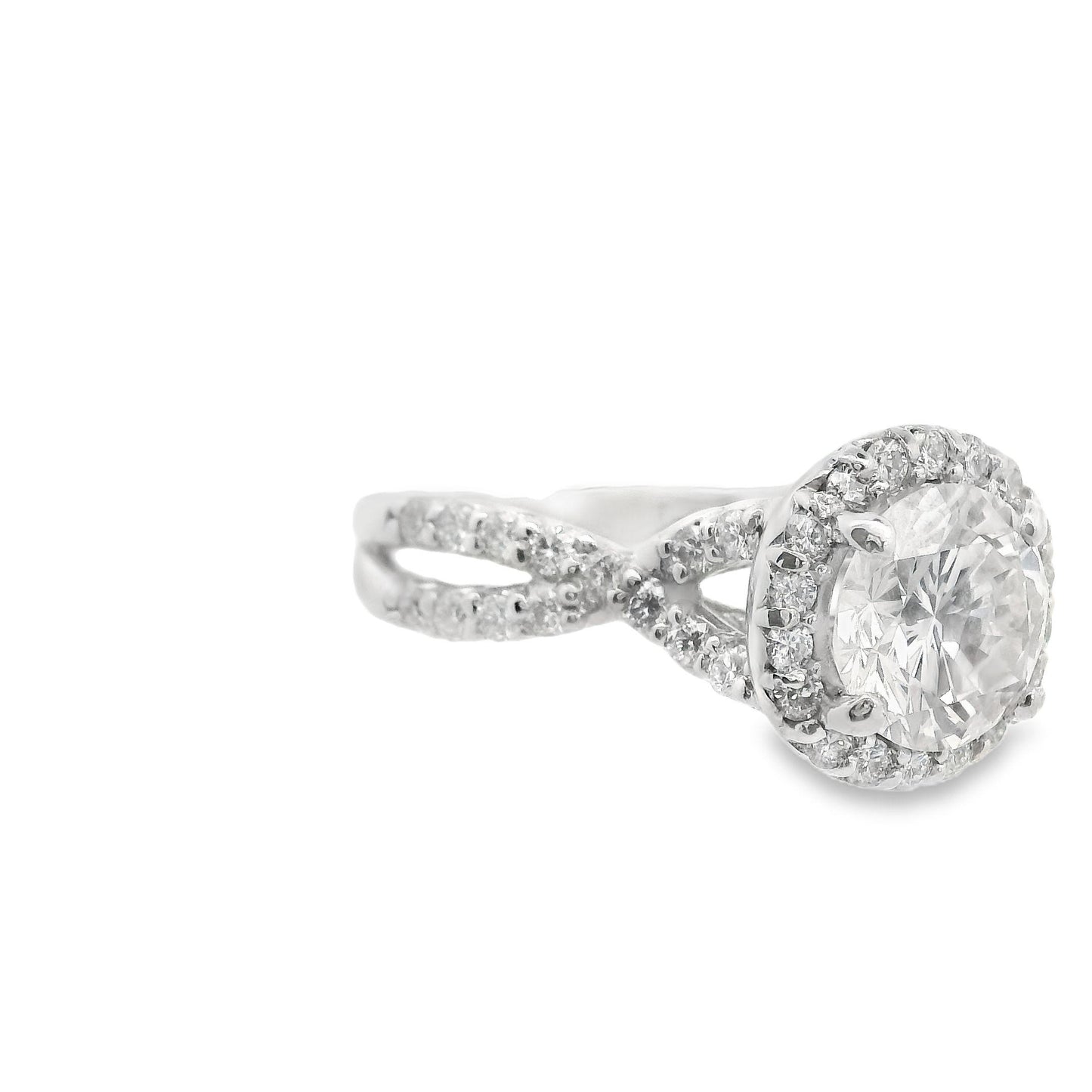 Platinum 2+ Carat Diamond Engagement Ring