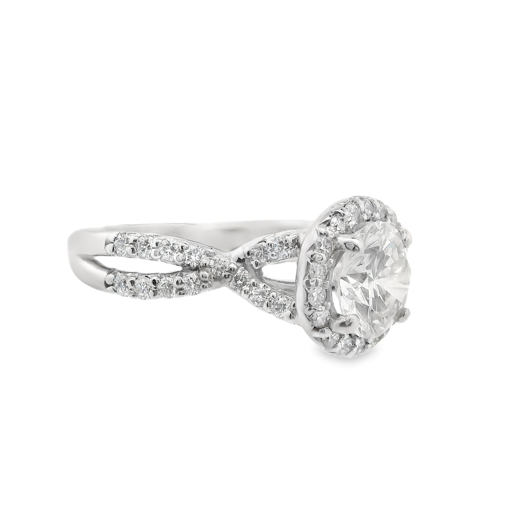 Platinum 2+ Carat Diamond Engagement Ring