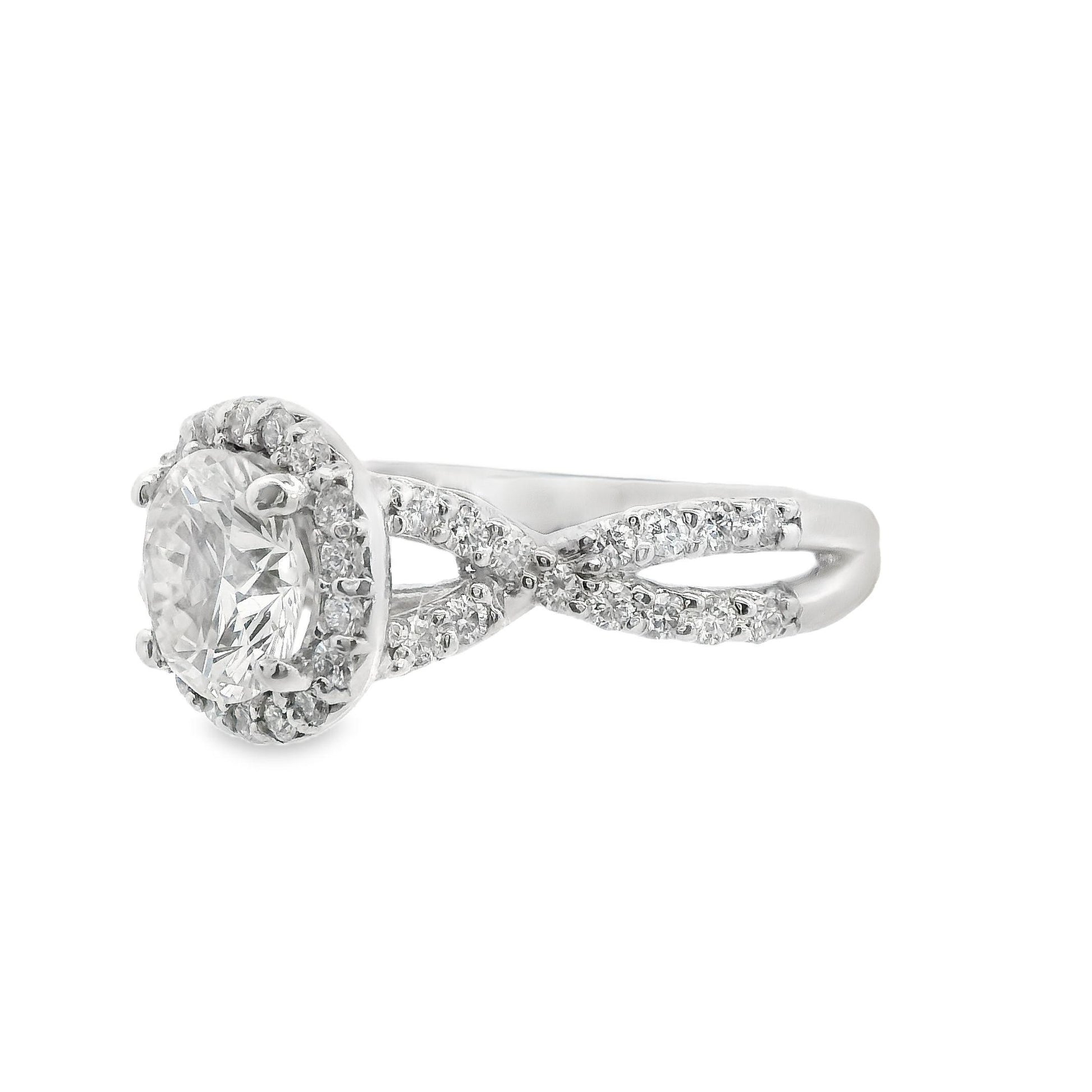 Platinum 2+ Carat Diamond Engagement Ring