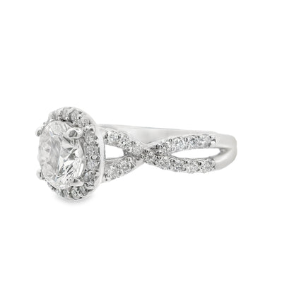 Platinum 2+ Carat Diamond Engagement Ring