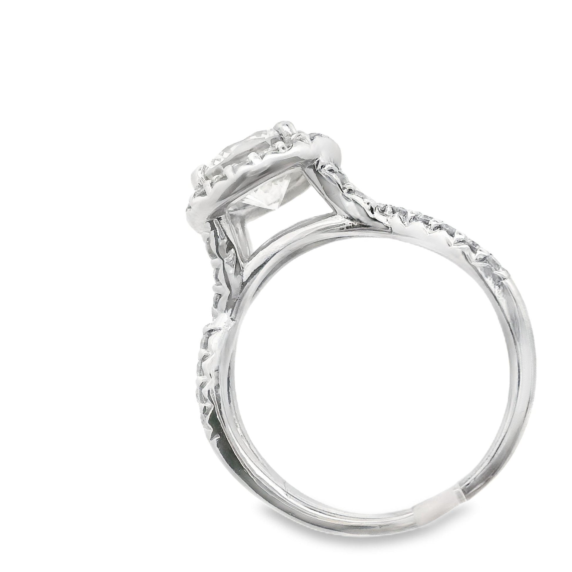 Platinum 2+ Carat Diamond Engagement Ring