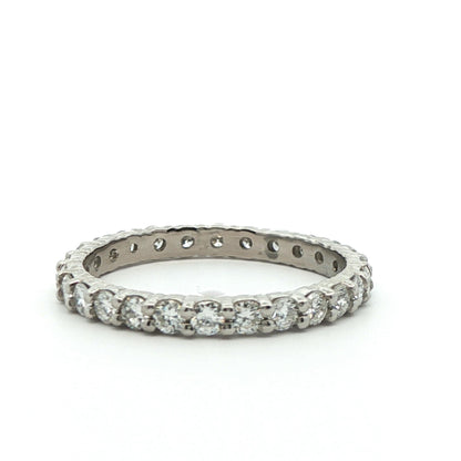 Platinum Diamond Eternity Band