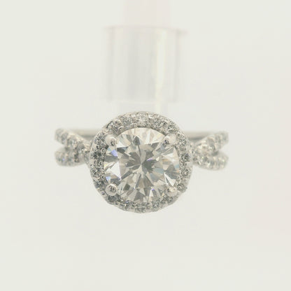 Platinum 2+ Carat Diamond Engagement Ring