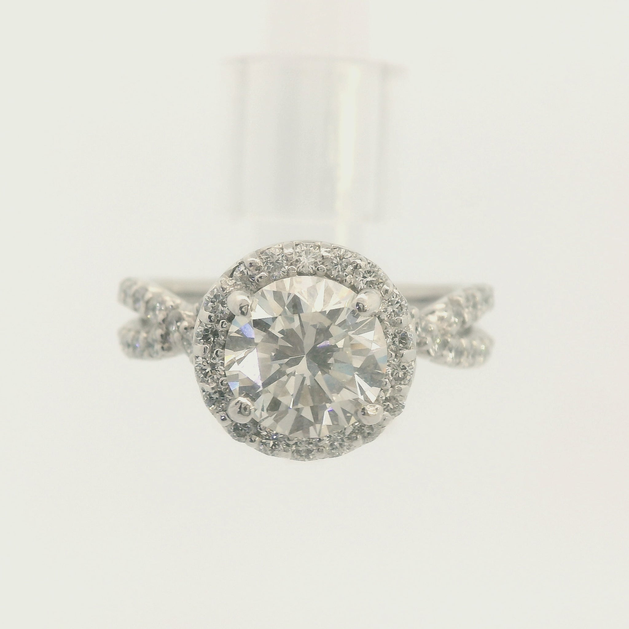 Platinum 2+ Carat Diamond Engagement Ring